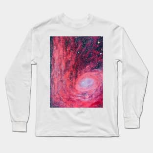 Flaming Star Nebula Long Sleeve T-Shirt